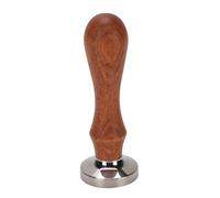 30mm Stainless Steel Coffee Tamper, Flat Base Coffee Powder Hammer, Refillable Press Tool for Cafe Home