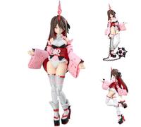 30MS SIS-N00-Shuremi Figura Super Action Statue Assemblaggio Completato Modello Illustrazione Anime Ultra-Mobile con Accessori Pittura Originale Figura da Collezione Regalo