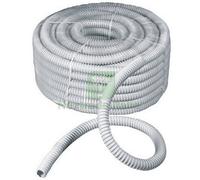 30MT GUAINA SPIRALATA FLESSIBILE GRIGIA ROTOLO DIAMETRO 25MM: