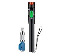 30MW 30KM Visual Fault Locator Fiber Light Tester Cavo Ottico VFL Con Adattatore FC Maschio A Modalità Singola FC A Femmina Test Cavi Rete In Fibra Ottica(Green Black)