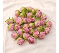 30pcs 3-4cm Artificiale Rose Testa Finto Boccioli di Rosa Fiore Interno Casa