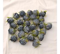 30pcs 3-4cm Artificiale Rose Testa Finto Boccioli di Rosa Fiore Interno Casa