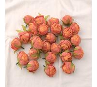 30pcs 3-4cm Artificiale Rose Testa Finto Boccioli di Rosa Fiore Interno Casa
