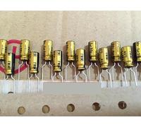30PCS/50PCS Imported audio frequency capacitor FW 50V1UF 5X11 gold electrolytic capacitor AUOQKQUT(30PCS)