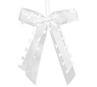 30PCS Bianco Fiocchi Decorazioni,Fiocchi Decorazioni Matrimonio