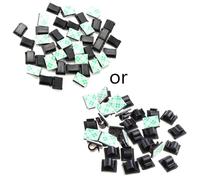 30pcs Clip A Cavo Regolabili Organizzatore Del Supporto A Filo Autoadesivo Per Della Rete Uncinetto Uncinetto Maglieria Matassa Cotone