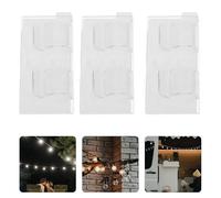 30pcs clip per cavi adesivi per ganci per corda per esterni per le luci delle