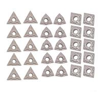 30PCS CNMG432 WNMG432 TNMG332 Inserti in carburo indicizzabili per tecniche di taglio avanzate nella tornitura CNC
