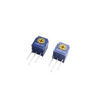 30pcs/CT6EH105 CT-6 EH 1M Side Adjustment One-foot Type Fine-tuning Potentiometer Adjustable Resistance BIANMTSW