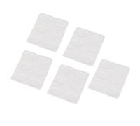 30pcs Cuscinetti in Gel di Tamburo, Gel per Tamburi, Piatti, Srami di Tamburi, Tampone Gel Tamburo Auto Adesivi Silicone Morbido Gel di Gel di Tamburi Dampener per Controllo del