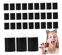 30Pcs Finger Sponge Daubers, Washable Paint Daubers, Finger Sponge for Card Making, Painting, DIY ArtFinger