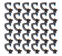 30pcs G Tipo Ugello di rifrazione, Irrigation Misting Sprinkler Head per Garden Greenhouse Spray Wiring System