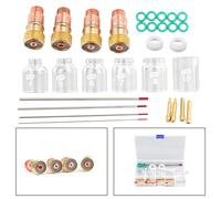 30pcs Gas Lens TIG Torcia Saldatura Collet Corpo Materiali Kit Per WP-17/18/26 Y