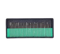 30Pcs Grinding Head Bit Set | Emery Grinder Burr File Tool Kit for Polishing/Carving/Engraving | High Strength Abrasive Heads for Metal, Wood, Glass (2.3mm handle)
