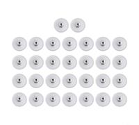 30pcs Heat Shield Nut Metal for per bmw Series 30pcs Silver Metal Nut for per mini per Land Rover Direct Fit Heat Protection Nut for per bmw Models 3cm Diameter per Metal Nut for Thermal Shield Fix
