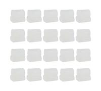 30Pcs Horn Piston Pad Replacement Noises Resistant Rotary Valves Buffering Stop for Euphonic Tuba Wind Instruments(Clear)