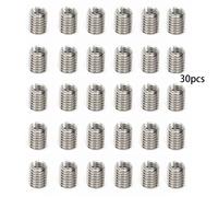 30pcs Inserti Interno M6 1.0 M8 1.25 Lunghezza 10MM Maschio Femminile Dado