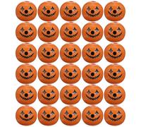 30pcs legno allentato perline stampa design perline colorate perline rotonde