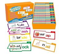 30pcs Letter Sounds Flash Card Libri per bambini dai 3 ai 6 anni per imparare il vocabolario e la crescita cognitiva