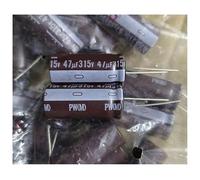 30pcs/lot 315V 47UF PW series 10X30mm Aluminum electrolytic capacitor MQXFCZUX