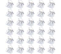 30Pcs Mini Fermagli per Capelli, Artigli per Capelli in Plastica Morsetti per Ar