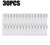 30pcs Mini Scatola Portaoggetti Viaggio Portatile Trasparente Toothpick Cotone