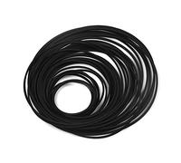 30PCS Mix Size Square Flat Cassette Tape Machine Belt 25-85mm Assortiti Cintura Comune per registratore Walkman ripetitore Dvd Drive