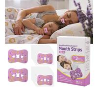 30PCS Nastro Bocca per Dormire, Strisce Bocca Antirussamento, Nastro Anti Russamento, Mouth Tape, Migliora la Qualità del Sonno, Riduce la Respirazione Orale, Bambini e Adulti (Fase 2)