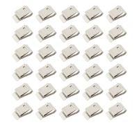 30pcs Outdoor Solar Cable Cable Metal Clamp Cable Cable Gestione morsetto di