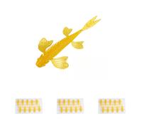 30PCS Per Esca Basso con per forcella Design per azione Galleggiante e