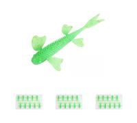 30PCS Per Esca Basso con per forcella Design per azione Galleggiante e