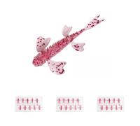 30PCS Per Esca Basso con per forcella Design per azione Galleggiante e