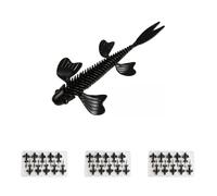 30PCS Per Esca Basso con per forcella Design per azione Galleggiante e