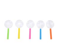30Pcs Portable Kids Magnifying Glass Plastic with Handheld Handle