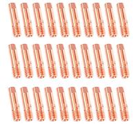 30pcs Punta di contatto in rame 1,0 mm Punta Guidafilo per 15AK MIG/MAG materiale di consumo per torce per saldatura