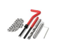 30Pcs Riparazione Del Filetto Inserto Riparazione Auto Strumento Mano Set per Riparazione Auto Utensili Elettr