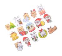 30pcs Spille dei cartoni animati Spille natalizie Badges a tema di Natale