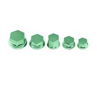30PCS Tappo a Vite per Moto, Tappo a Vite per Moto Tappo a Vite per Moto Dado Tappo a Bullone(Green)