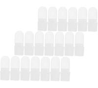 30Pcs Trasparente Nail Polish Copre Punte Protettive Nail Art Strumento Manicure Leggero Scudo antigraffio per un facile utilizzo a casa e salone, puoi osservare facilmente la situazione...