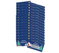 30Pcs Vacanze Scratch Gift Buoni Scratch Biglietti Regalo per Compleanno Matrimonio Festa di Natale Forniture Interattive Attività di Natale Biglietti