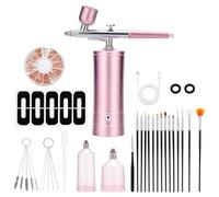 30PSI Airbrush Set Con Compressore 0.3mm Ugello Aerografi Set Cordless Air Brush Per Modellismo