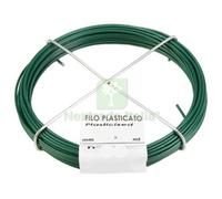 30PZ MATASSINA FILO PLASTICATO N. 8 D 1,6 MM 16 M VERDE: