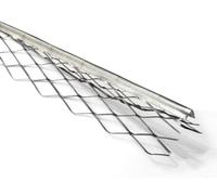 30PZ PARASPIGOLO PER INTONACO ZINCATO lati cm. 3,5x3,5 cm. 280