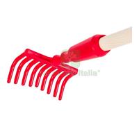 30PZ RASTRELLO PLASTICA 9 DENTI PER OLIVE MANICO FORATO: