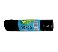 30PZ SACCHI NETTEZZA URBANA LIGHT IN ROTOLO 50X60 NERO PZ.20: