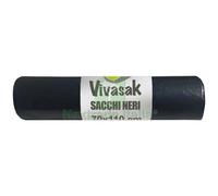 30PZ SACCHI NETTEZZA URBANA ROTOLO 72X110 NERO GR. 300: