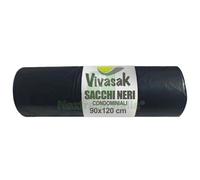 30PZ SACCHI NETTEZZA URBANA ROTOLO 90X120 NERO GR. 300: