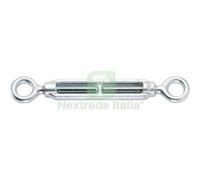 30PZ TENDITORE OCCHIOLO DOPPIO ZINCATO 8005Z ROBUR M6 O.MM 10: