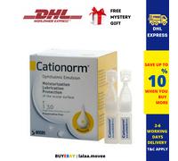 30's x 0,4 ml CATIONORM emulsione oftalmica fiala collirio FREE DHL