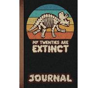 30th Birthday Dinosaur Lover Journal: 6x9, 120 lined pages with Dinosaur Fossil Belongs to page. Great for journaling and logging, Black Kraft design